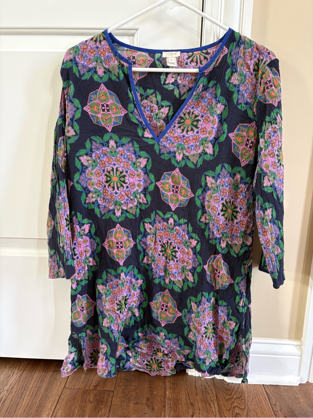 J.Crew Floral Medallion Cover-up